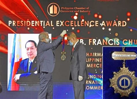 PCCI honors top firms that helped it grow; Amb. Francis Chua .